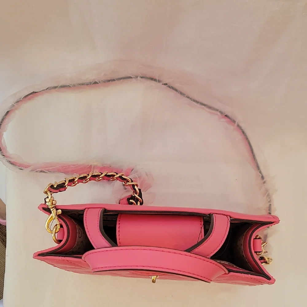 Pink Guess Crossbody Handbag - Picture 2 of 6